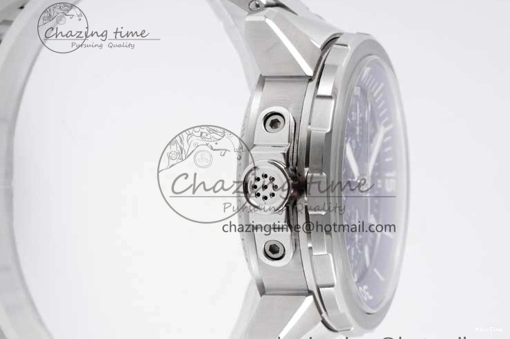 MIROTIME 0123 Aquatimer Chrono SS V6SF 1:1 Best Edition Blue Dial on SS Bracelet A Modern 7032